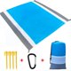 thumbnail image 1 of Estera al aire libre Camping impermeable a prueba de arena manta de playa portátil plegable, 1 of 7