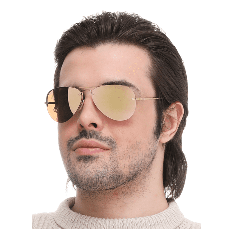 Ray-Ban RB3449 Aviator Adult Sunglasses with UV Protection  display picture 3