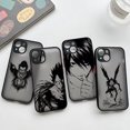thumbnail image 2 of Funda de teléfono de Anime Death Note, cubierta trasera transparente mate para iPhone 16, 15, 14, 13, 12, 11, Mini Pro Max, X, XR, XSMax, 7, 8 Plus, 2 of 5