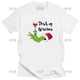 thumbnail image 2 of Feliz Navidad Grinch vacaciones bebiendo camiseta para hombres independientemente del género camiseta feliz Tops para hombres mujeres festivales Vintage, 2 of 3