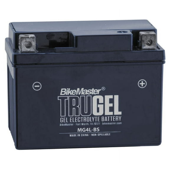 BikeMaster TruGel Battery MG4L-BS for Suzuki DR250S 1990-1992