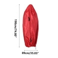 thumbnail image 2 of Hovilon Upright Christmas Tree Storage Bag，Tear Proof Material for Extra Durability，Waterproof Christmas Tree Bag Christmas Dust Proof Tree Cover，Holds up to 7 Foot Assembled Trees(M), 2 of 5