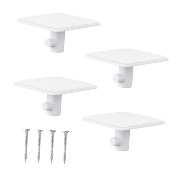 4 soportes para accesorios de batidora de pie, organizador de accesorios de cocina con tornillos, prácticos ganchos para de batidora de alimentos.