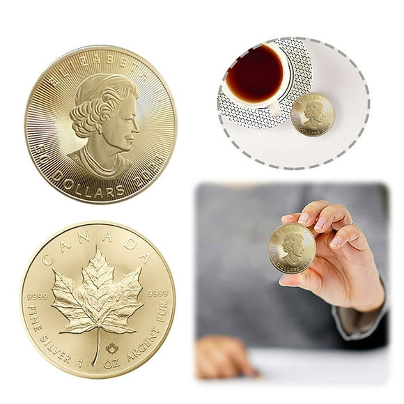 In 2025 of Maple Leaves. 9999 Silver Dollar Mint Non Circulating Fine Craft Historical Commemorative Significance Collectors' Choice