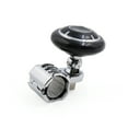 thumbnail image 2 of REGALWOVEN  Useful Folding Plastic Metal Power Handle Steering Wheel Knob for Auto Car Black, 2 of 5