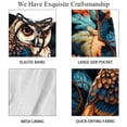 thumbnail image 4 of luoweisi Men's Beach Shorts Quick Dry Swim Trunks with Mesh Lining Cartoon Owl L, 4 of 5