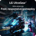 thumbnail image 3 of LG UltraGear 27" Dual Mode Gaming Monitor | 4K UHD 180Hz or FHD 360Hz, 1ms | 95% DCI-P3, HDR400, IPS | NVIDIA G-SYNC Compatible, AMD FreeSync Premium | Adjustable Stand, 3 of 8