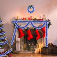 thumbnail image 5 of 33 Feet Christmas Tinsel Garland Metallic Twist Garland Frost Tip Glitter Shiny Wreath for Christmas Tree Party Supplies Indoor and Outdoor Decor, 5 of 7