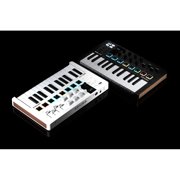 Arturia MiniLab 3 25-Key MIDI Controller Keyboard, White 231501 Bundle and OnStage MDC-5 5-Ft Male-to-Male MIDI Cable