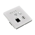 thumbnail image 2 of Router In-Wall Wireless WiFi Router 300M AP Access Point WiFi Router USB-Charging Socket Wall Mount Wi-Fi AP Router With WPS Encryption, 2 of 7