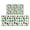 St. Patrick's Day-1, variant on St. Patrick's Day and Hearts Kitchen Rugs Set Of 2 (L-Shape), 17"X30"+17"X47" Anti-Fatigue, Non-Slip Washable for Kitchen