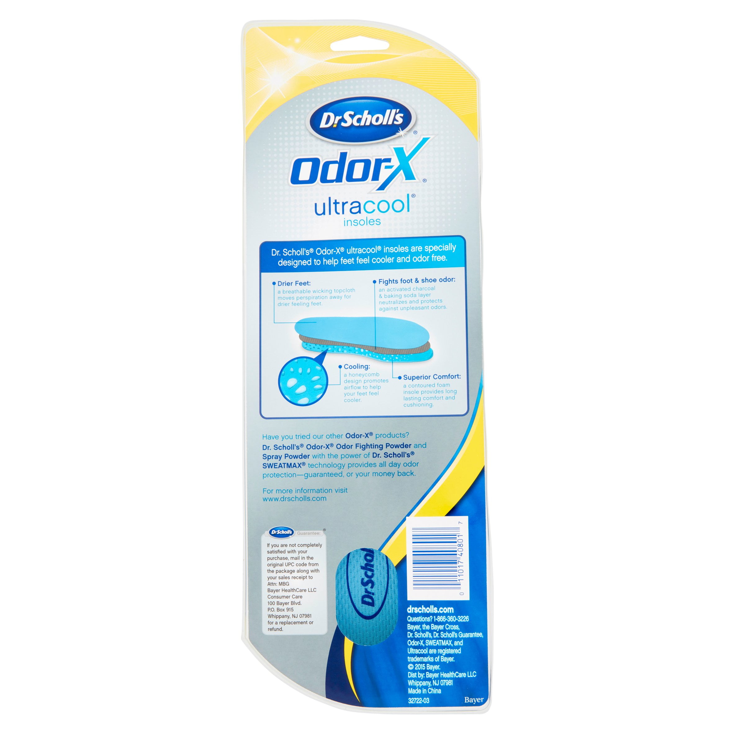 dr scholl's ultra cool insoles