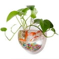thumbnail image 1 of Wall Hanging Fish , Acrylic  Wall Mounted Fish Bowl Decorative Container For, 1 of 8