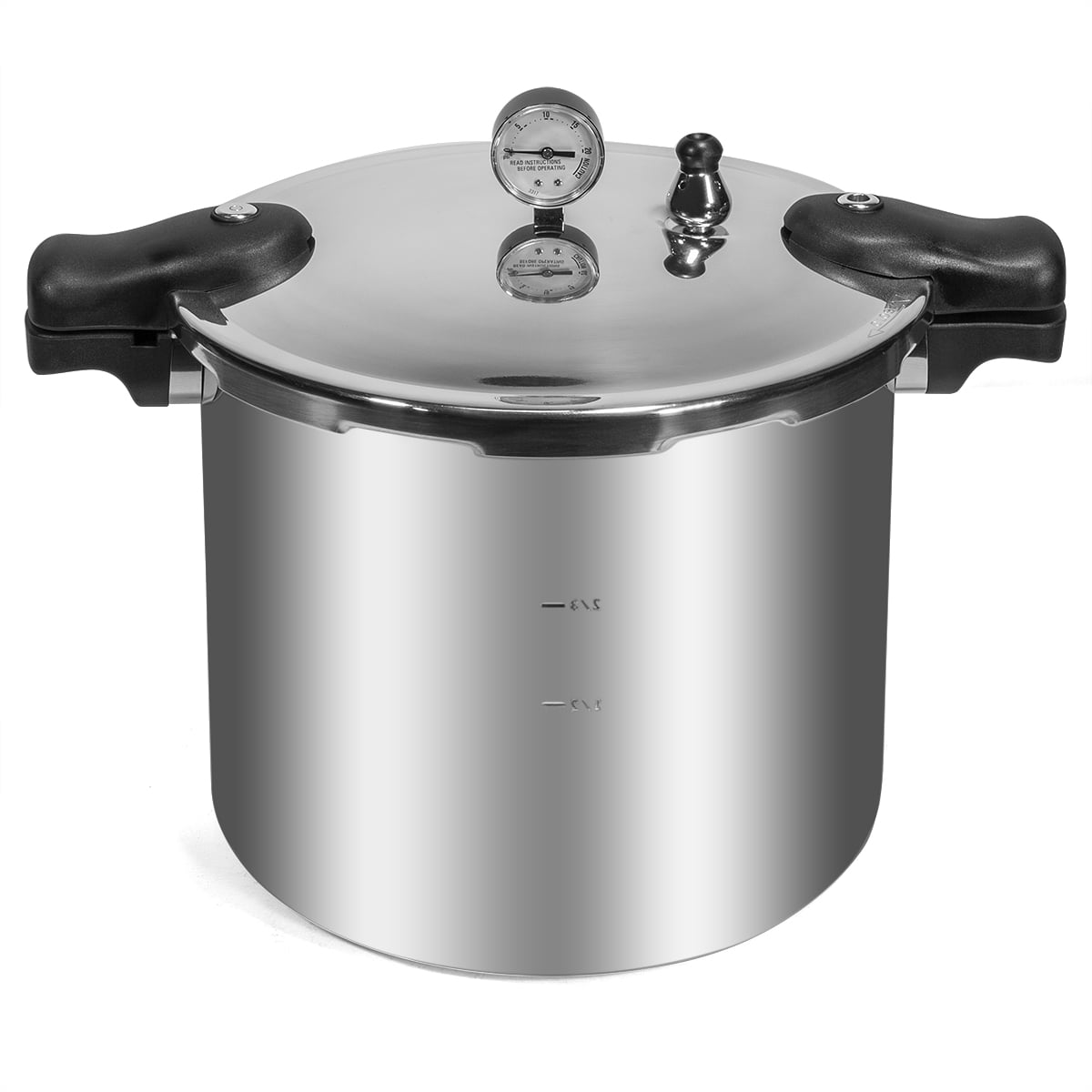Details about   Pressure Canner Cooker with Canning Rack Presto 23 Quart  01781 brand New 