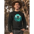 thumbnail image 2 of Eyes Of The Forest. Sweatshirt Men -Image by Shutterstock, Male Small, 2 of 4