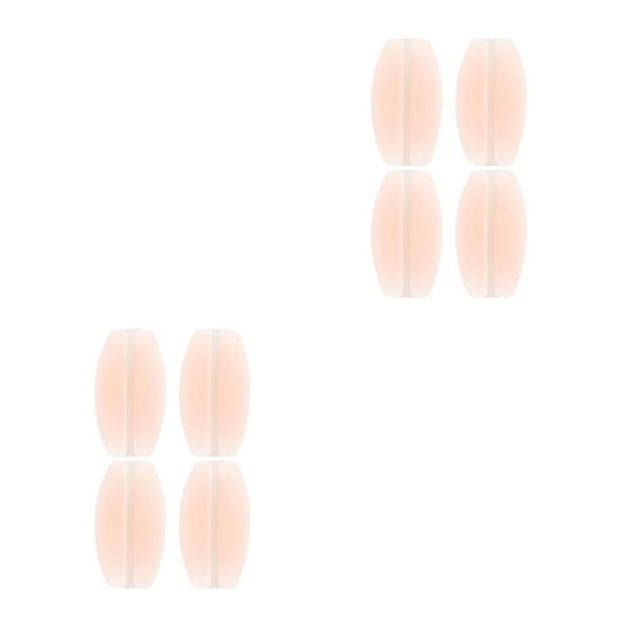 Hemoton 4 Pairs Silicone Bra Strap Cushions Bra Strap Holder Stop Non Slip Bra Strap Pads Holder Relief Pain Shoulder Pads Bra Strap Shoulder Pads