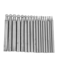 thumbnail image 1 of Jewellers Tool Jewelry Dapping Block Set with 17Pcs Jewelry Tool Kit Dapping Punches with Plastic Stand, 1 of 8