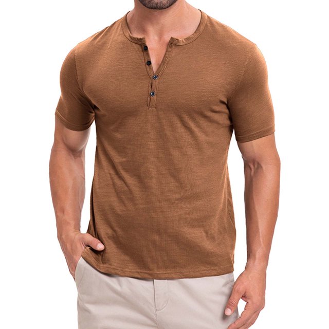 pstuiky camisetas para hombre, Camisa casual de manga corta para hombre, estilo bolos vintage, estilo playero cubano, con botones, para verano ropa de hombre xl