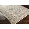 thumbnail image 6 of Mark&Day Area Rugs, 5ft Round Hollebalg Traditional Brick Area Rug, Orange White Carpet for Living Room, Bedroom or Kitchen (5'3" Round), 6 of 6