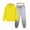 Yellow, variant on NEBWOAK Boys 2 Piece Sweatsuit Set Blue Pullover Hoodie and Jogger Sweatpants for Kids Casual Activewear,Size 14-15 T