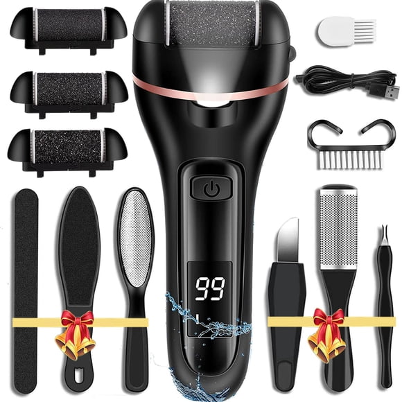Removedor de callos CIVYPRO, lima eléctrica para pies, kit 13 en 1