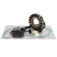 thumbnail image 3 of Estator magnético + rectificador de voltaje + junta para Yamaha Wolverine 350 YFM350FX 02-05, 3 of 13