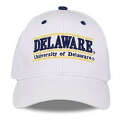 NCAA Delaware Fightin' Blue Hens Unisex NCAA The Game bar Design Hat, White, Adjustable