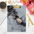 thumbnail image 7 of FMSHPON Black Grey Marble Clipboard Hardboard Wood Nursing Clip Board and Pull for Standard A4 Letter 13x9 inches, 7 of 7