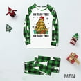 thumbnail image 5 of Family Matching Christmas Pajamas Oh Taco Tree Festive Plaid Design, Sizes NB to 6XL with Pet Outfit, 5 of 7