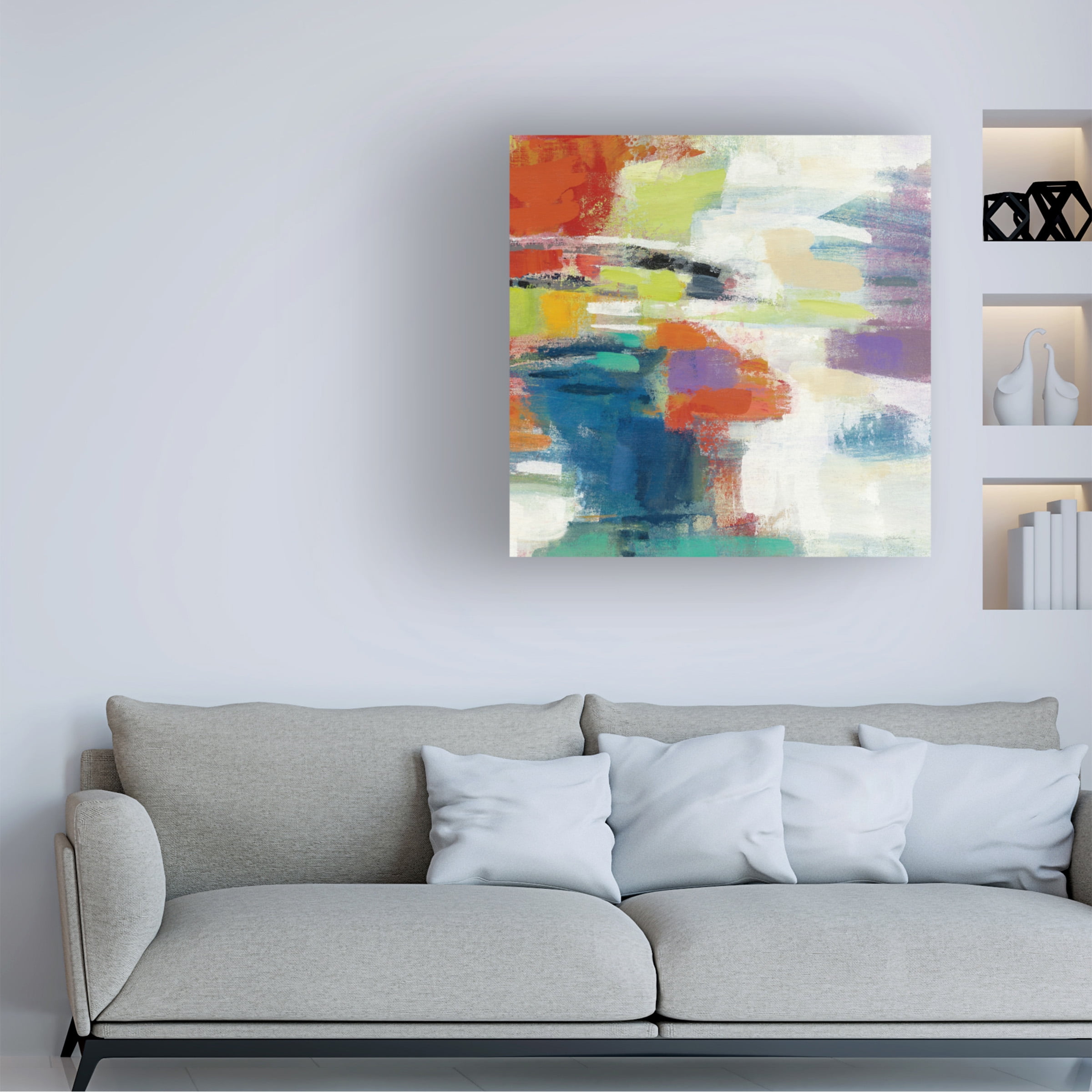 Trademark Fine Art 'Island Town III' Canvas Art by Silvia Vassileva