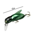 thumbnail image 3 of Rebel Bumble Bug Crankbait Junebug 1 1/2" 7/64 oz., 3 of 6