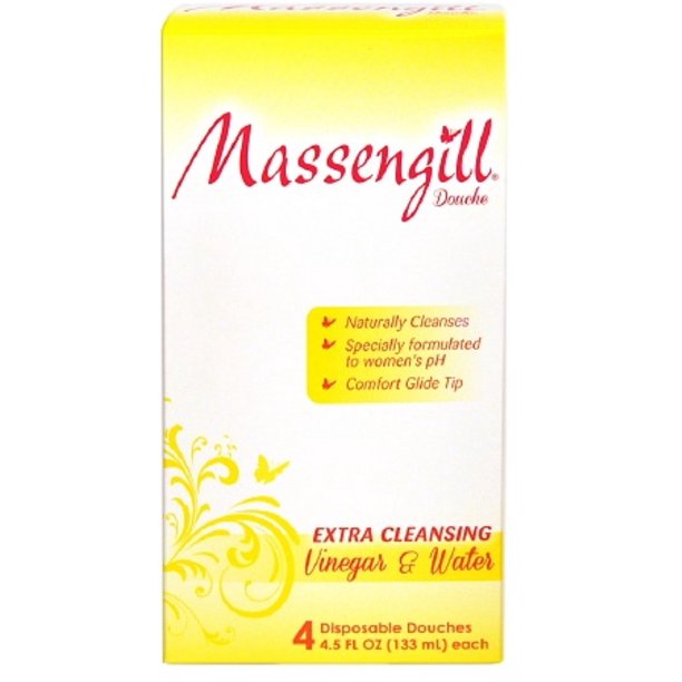 2 Pack Massengill Extra Cleansing Disposable Douche, Vinegar and