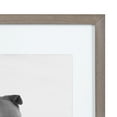 thumbnail image 4 of DesignOvation Gallery Picture Frame Set, Set of 4, 11 x 14 Matted to 8 x 10, Gray, Decorative Farmhouse Set of Robust Solid Wood Picture Frames for Wall Decor, 4 of 9