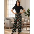 thumbnail image 2 of PANTALONES RELAJADOS PARA MUJER DE DISEÑO UNICO WIDE LEGS DE CINTURA ALTA, 2 of 9