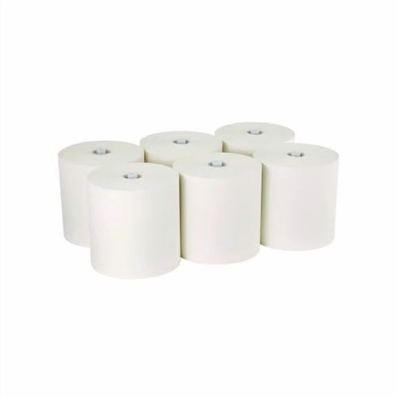 Pacific Blue Ultra Paper Towels, 1-Ply, 7.87" x 1,150 ft, White, 6 Rolls/Carton | Bundle of 2