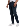 thumbnail image 2 of Jeans IZOD para hombre, corte recto, estilo clásico con 5 bolsillos, azul oscuro, 2 of 7