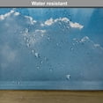 thumbnail image 6 of Ambesonne Summer Place Mats Set of 4, Sunburst Theme Lines, Standard Size, Blue Grey, 6 of 6