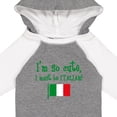 thumbnail image 4 of Inktastic So Cute Italian Boys or Girls Long Sleeve Baby Bodysuit, 4 of 5