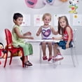 thumbnail image 2 of Compamia Queen Polycarbonate Patio Side Table in Transparent Clear, 2 of 6