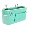 thumbnail image 5 of Upgraded Bedside Organizer – Dorm Upper-Bunk Large Bedside Storage Hanging Bag, Green Home Storage and Organization, 5 of 6
