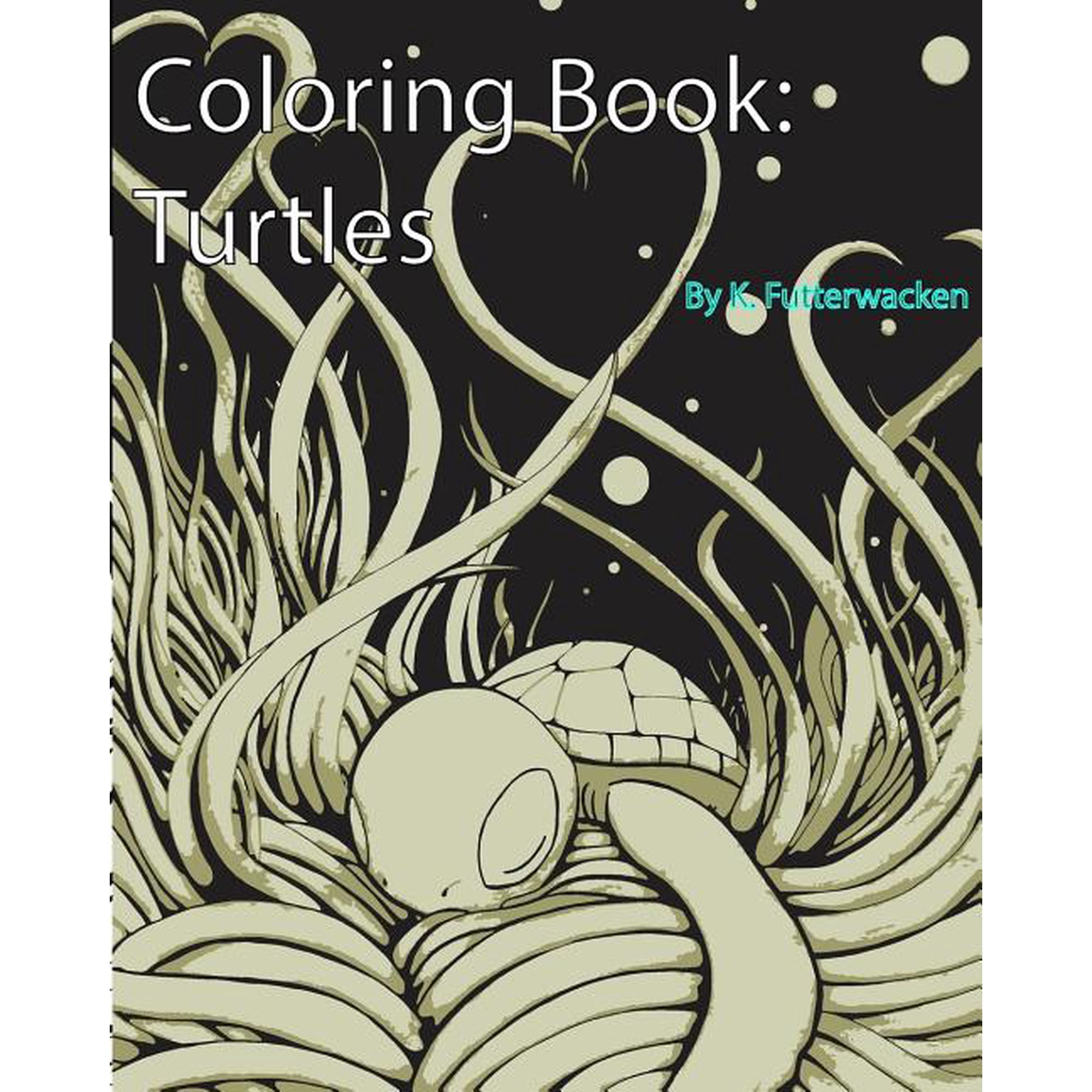 Coloring Book Turtles (Paperback)