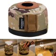 thumbnail image 3 of Bolsa de almacenamiento de recipiente de tela Oxford con cilindro de combustible de Gas portátil para suministros de cocina, barbacoa, viajes, Picnic , Camuflaje ligero S Multi, 3 of 8