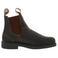 thumbnail image 2 of Blundstone Dress Chelsea Boot Unisex Shoes Size 9.5, Color: Stout Brown, 2 of 5