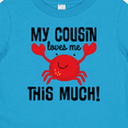 thumbnail image 4 of Inktastic My Cousin Loves Me Boys Boys or Girls Baby T-Shirt, 4 of 5