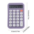 thumbnail image 2 of RKSTN Plastics Small calculator Small Sugars Cubes Calculator 12 Digit Office Cute Creativeness Small Portable Accounting Office Computer, 2 of 5