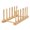 D, variant on Tanxxt Dish Drying Rack Drain Rack Multifunctional Bamboo Kitchen Dish D rain Rack Tableware Storage Rack