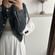 thumbnail image 5 of Bolso de mano con cremallera para mujer bolso de hombro bolso de hombro pequeño bolsos para axilas blanco FLhrweasw Nuevo, 5 of 8