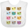 thumbnail image 3 of Inktastic Funny Cat Lover Kitty Kitten Boys or Girls Baby Bib, 3 of 4