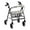 Dachshund and Paw Prints, variant on HELLHERO Sunflower Rollator Walker Seat and Backrest Rollbar Covers Set Rollator Seat Covers with Non-Slip Fit Washable Sun