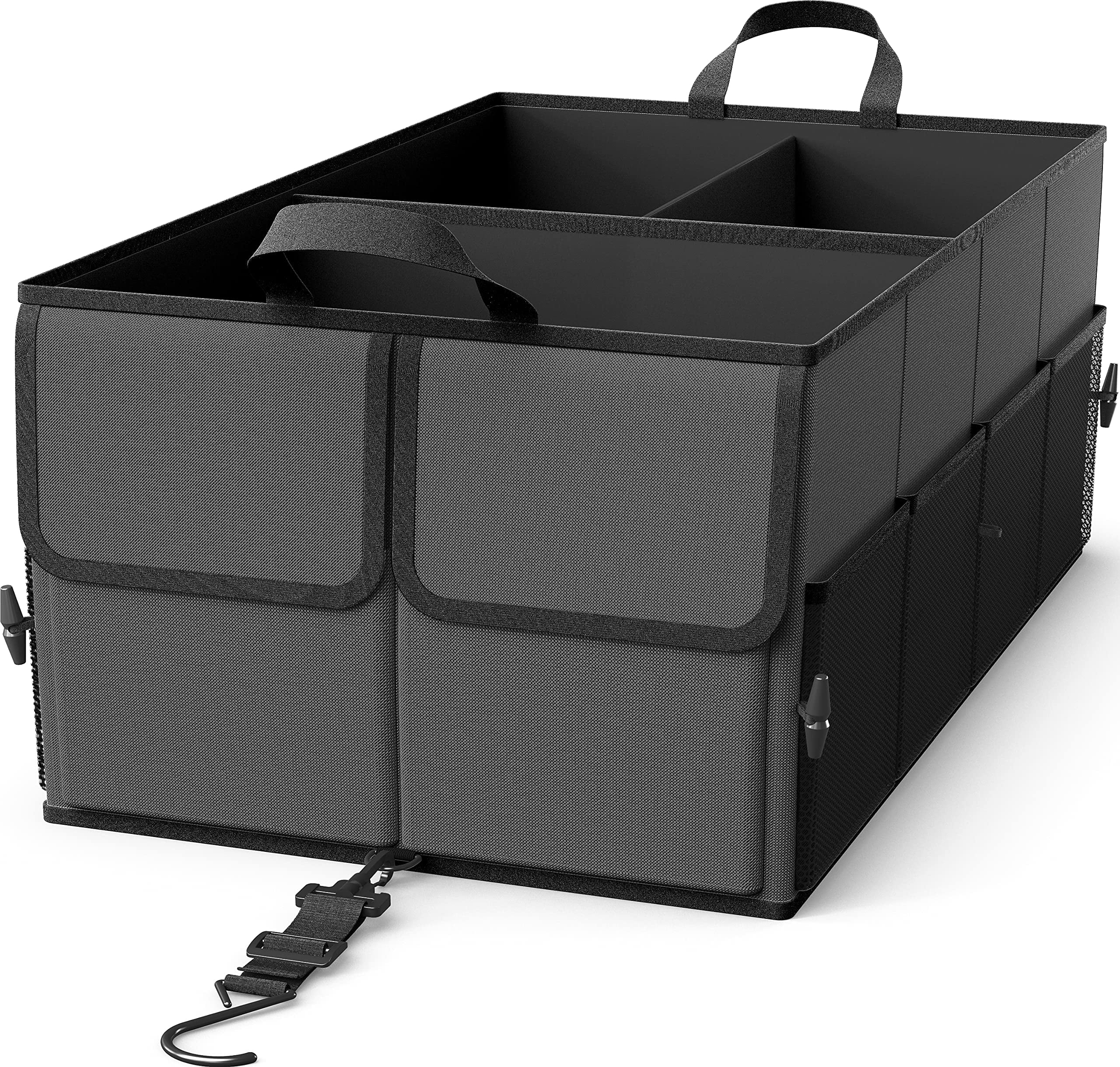 EPAuto Cargo Trunk Storage Organizer, Dark Grey